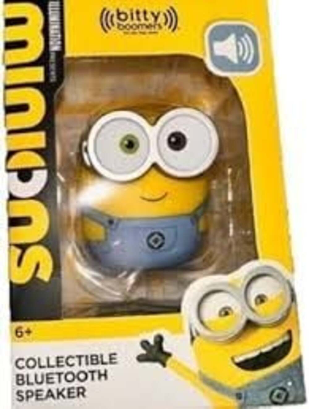 Bitty Boomers Minions Bob Collectible Bluetooth Speaker